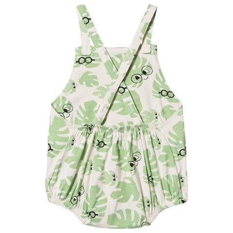 Bahama Leaf Bubble Romper Baby One-Pieces The Bonnie Mob