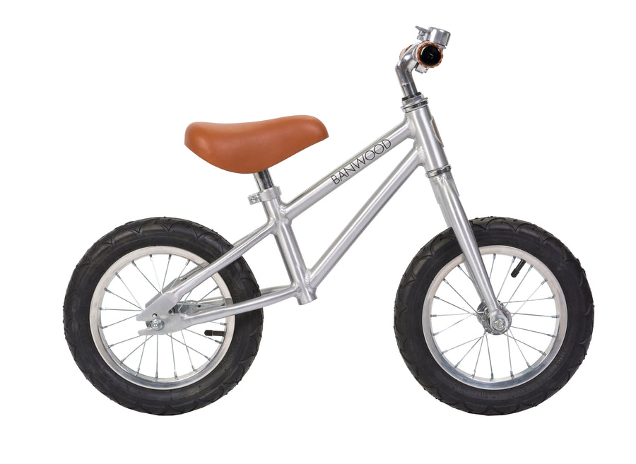 Banwood First Go Balance Bike - Chrome Balance Bike Banwood 