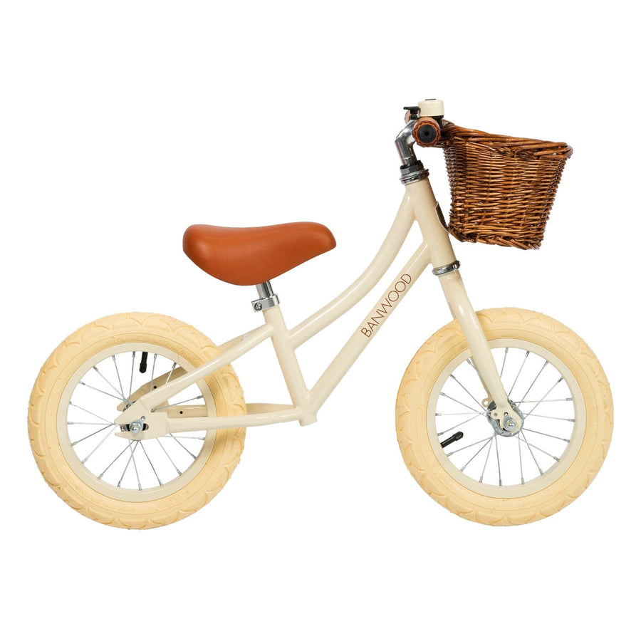 Banwood First Go Balance Bike - Cream Balance Bike Banwood 