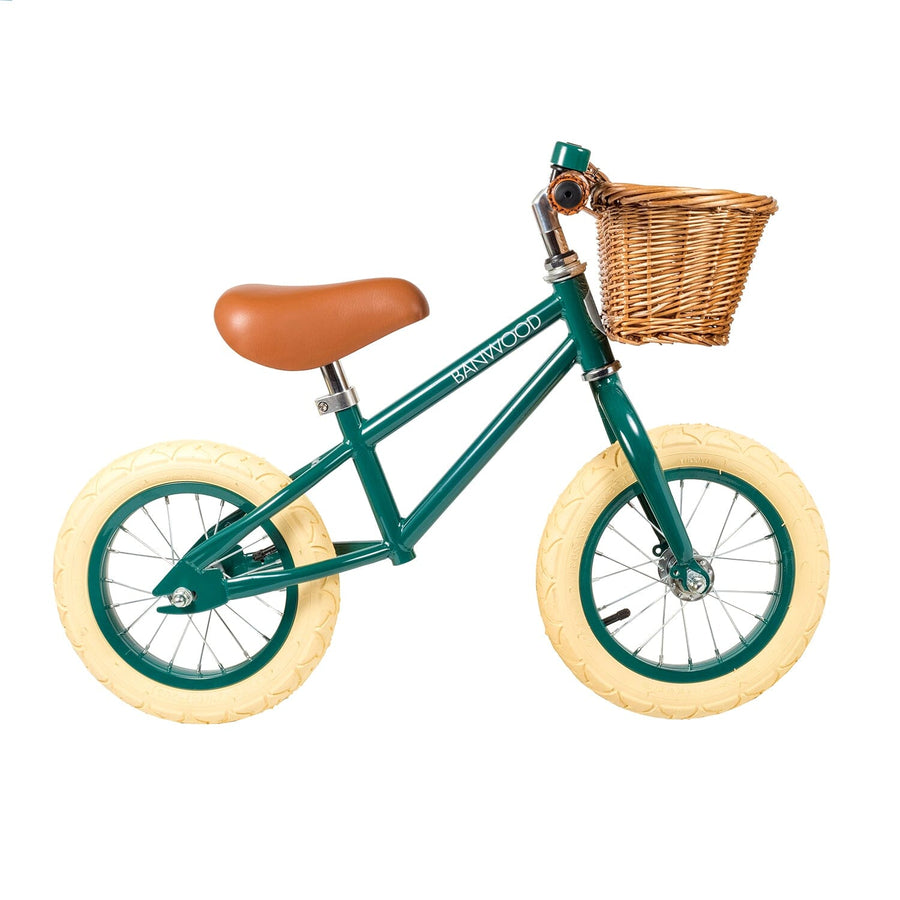 Banwood First Go Balance Bike - Dark Green Balance Bike Banwood 