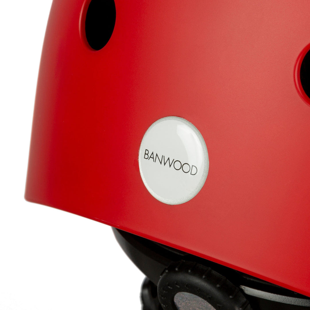 Banwood Red Helmet Bicycle Helmets Banwood