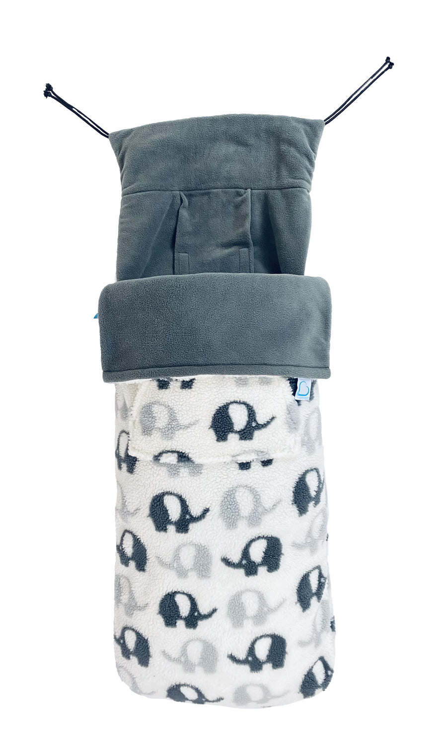 Buggysnuggle Bigbug Elephant Stomp Sherpa Baby Stroller Accessories Buggysnuggle