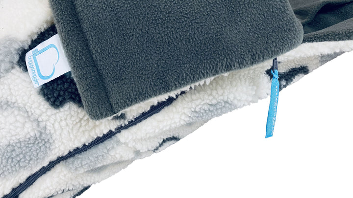 Buggysnuggle Bigbug Elephant Stomp Sherpa Baby Stroller Accessories Buggysnuggle