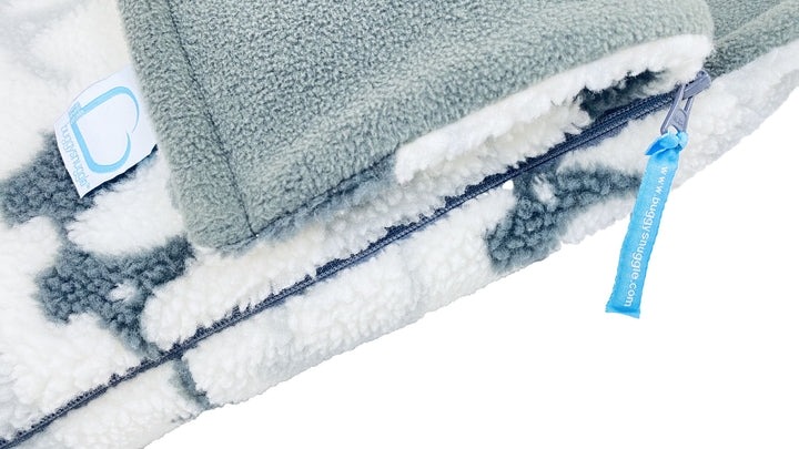 Buggysnuggle Elephant Stomp Snuggle Sherpa Baby Stroller Accessories Buggysnuggle