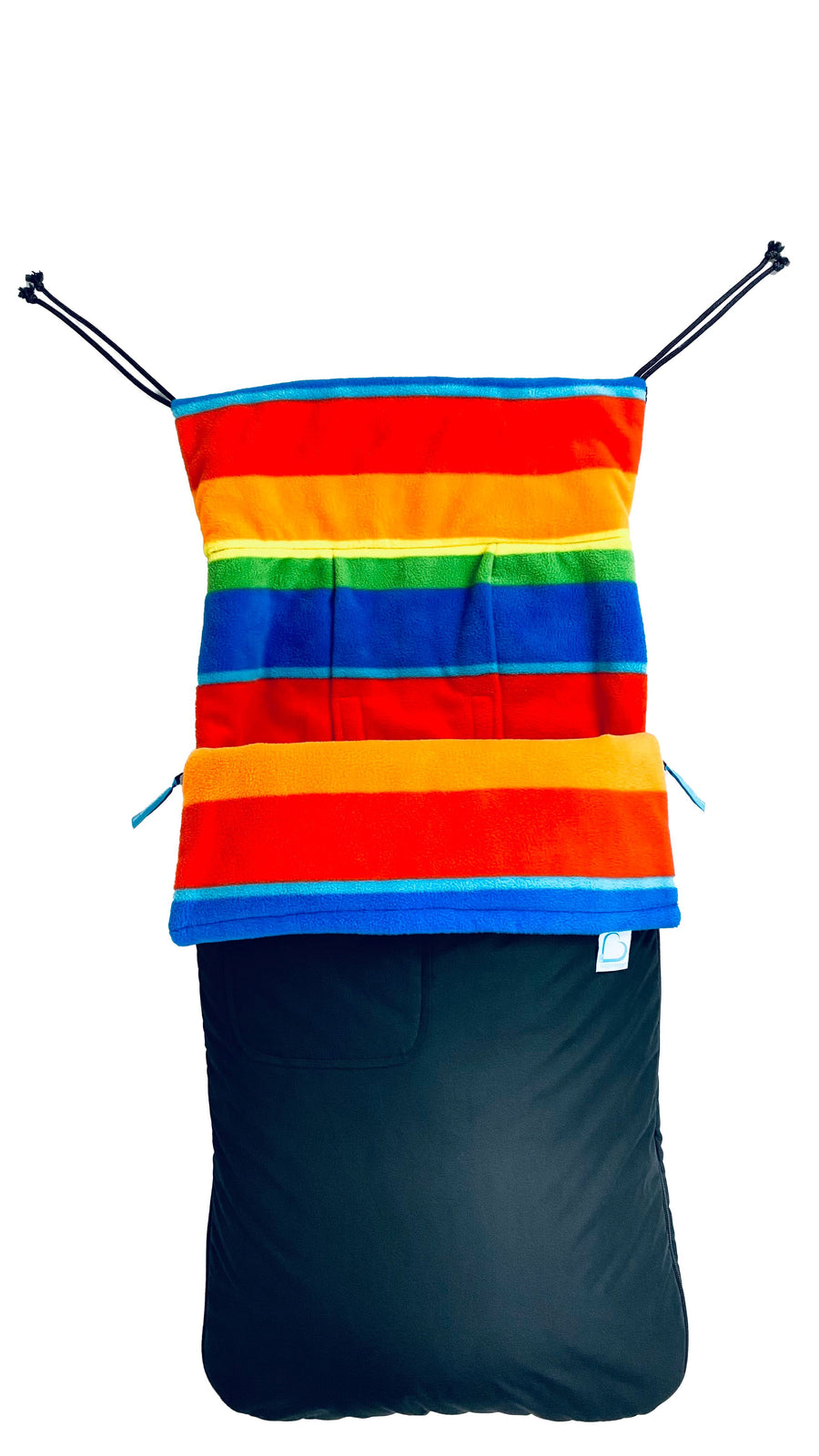 Buggysnuggle Explorer Rainbow Extreme Fleece Baby Stroller Accessories Buggysnuggle