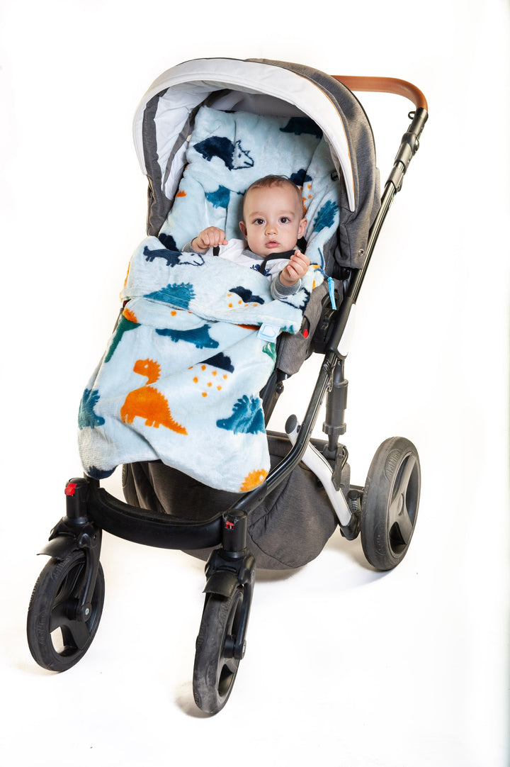 Buggysnuggle Jurassic Roar Snuggle Fur Baby Stroller Accessories Buggysnuggle