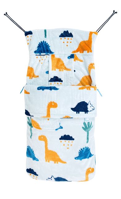 Buggysnuggle Jurassic Roar Snuggle Fur Baby Stroller Accessories Buggysnuggle