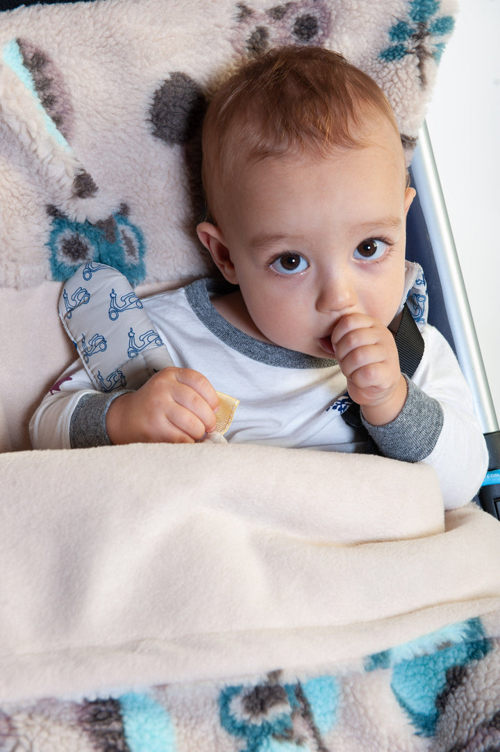 Buggysnuggle Woodland Wisdom Snuggle Sherpa Baby Stroller Accessories Buggysnuggle
