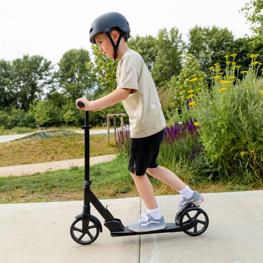 Charcoal - Big 2 Wheel Scooter Big Wheeler BOLDCUBE Scooters