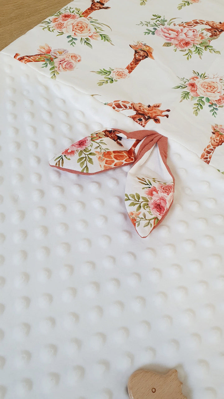 Giraffe Themed Playmat Blanket Play Mats Cotton and Company