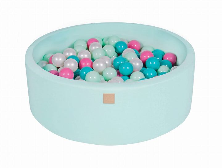 MeowBaby Mint Round Cotton Ball Pit Ball Pits MeowBaby 