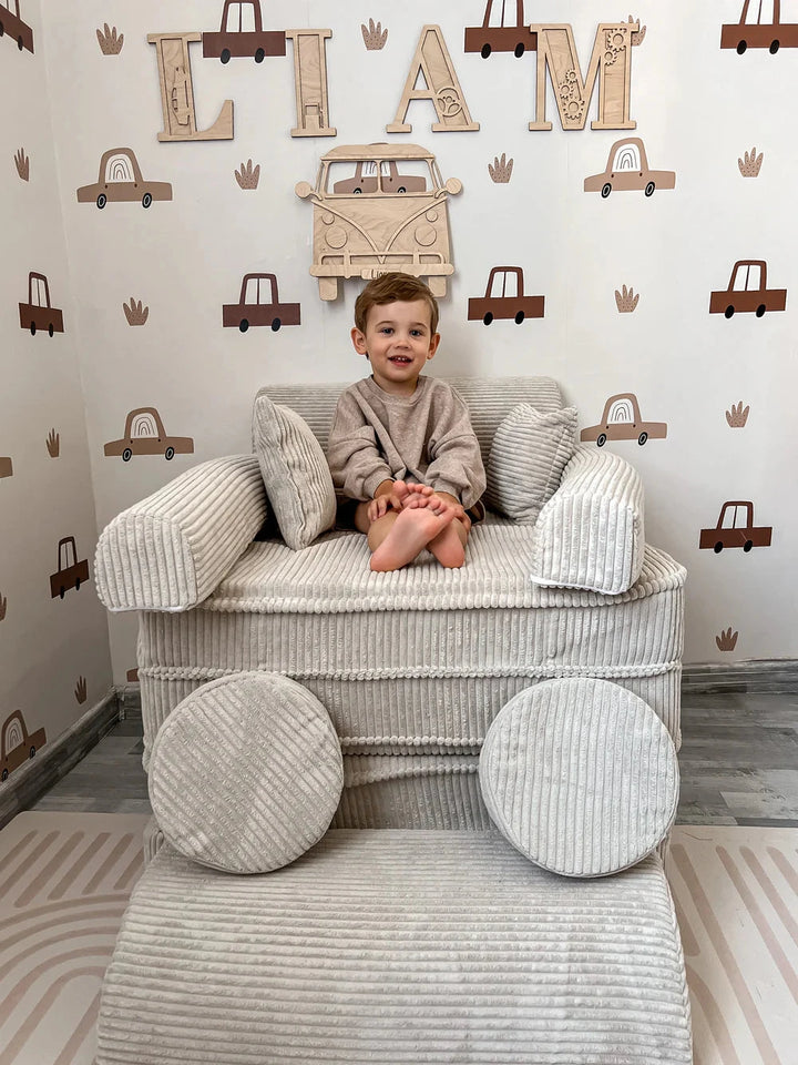 MeowBaby Premium Corduroy Kids' Sofa Sofa MeowBaby
