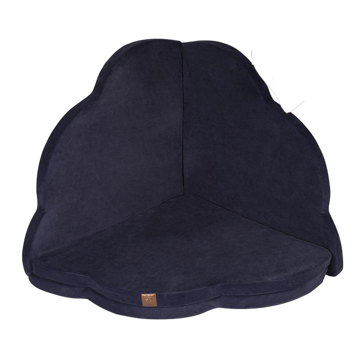 MeowBaby Velvet Cloud Playmat Play Mats MeowBaby Navy Blue