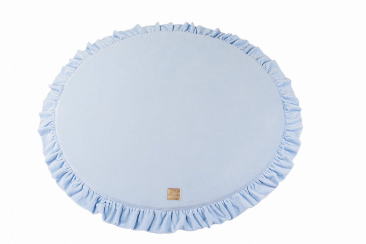 MeowBaby Velvet Playmat Play Mats MeowBaby Baby Blue