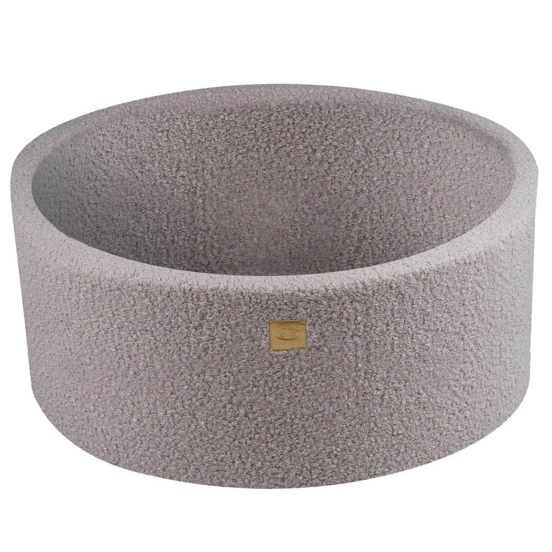 MeowBaby® Boucle Grey Round Ball Pit Ball Pits MeowBaby