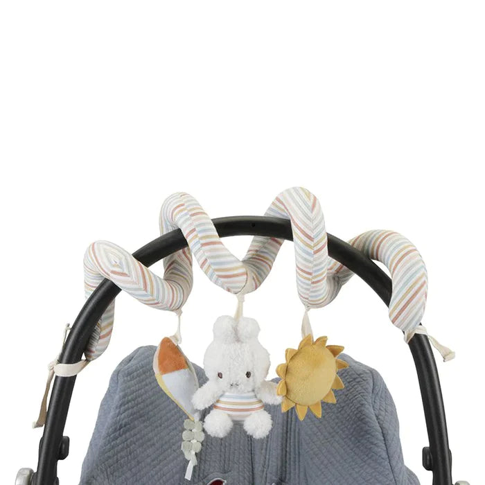 Miffy Vintage Sunny Stripes Activity Spiral Baby Activity Toys Miffy