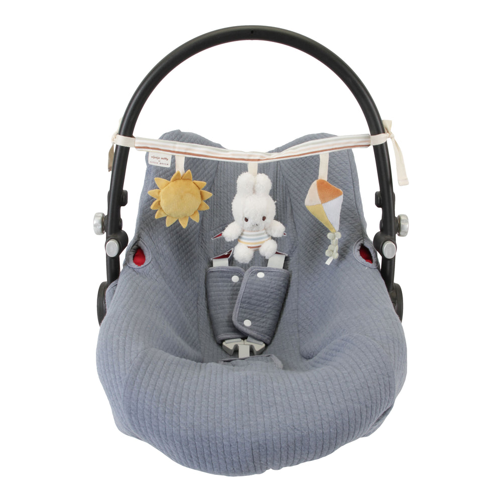 Miffy Vintage Sunny Stripes Car seat toy Baby Activity Toys Miffy