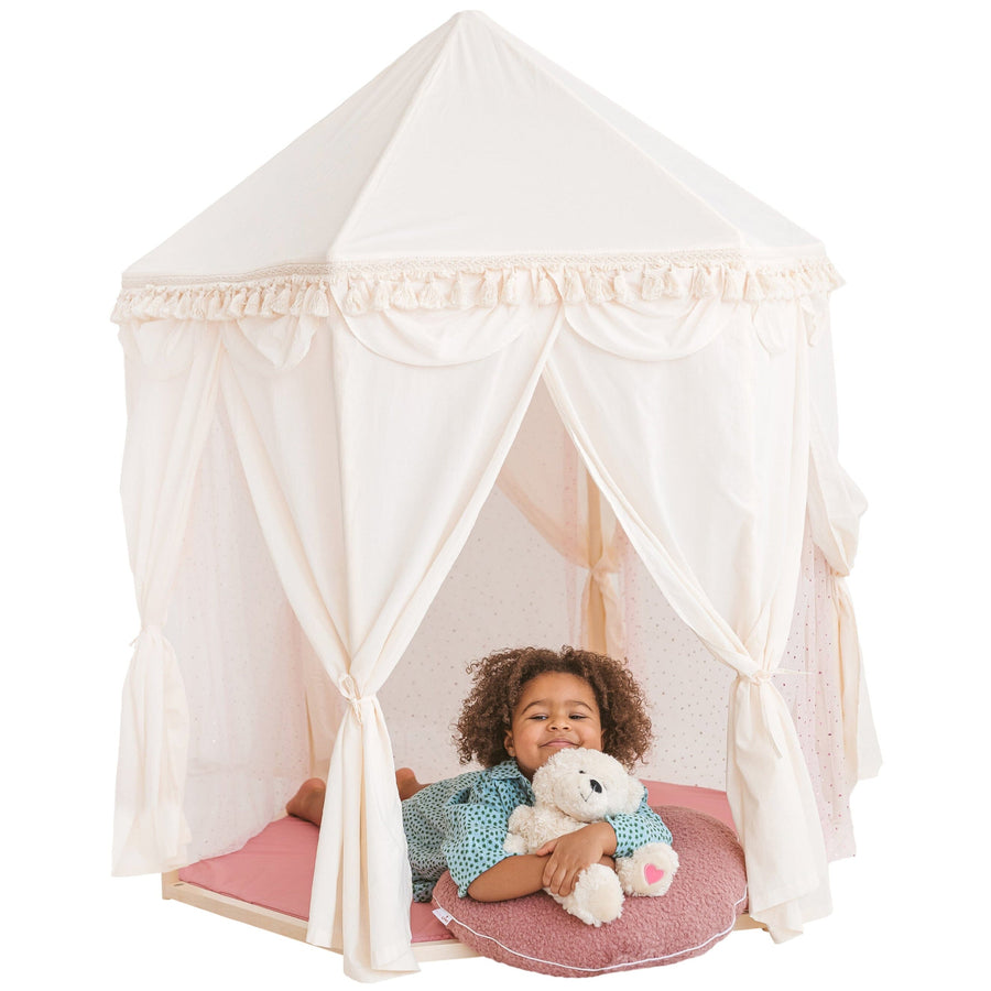 MINICAMP Boho Indoor Playhouse Tent in Pavilion Shape Teepee minicamp