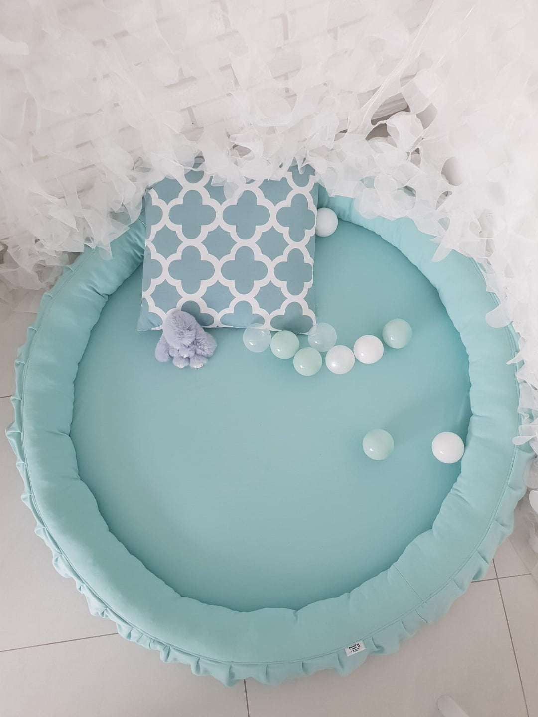 Monio for Kids Mint Cotton Padded Nest Playmat Play Mats MONIO for Kids