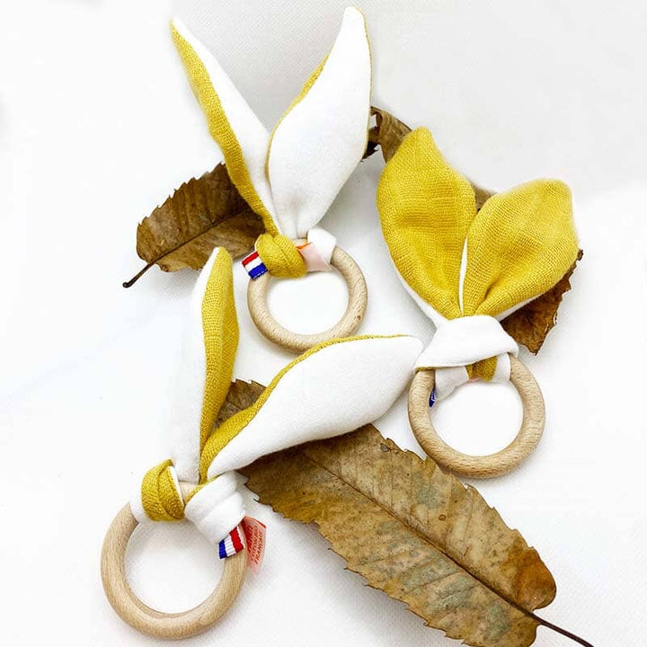 Papate Honey Organic Teething Ring Pacifiers & Teethers Papate 