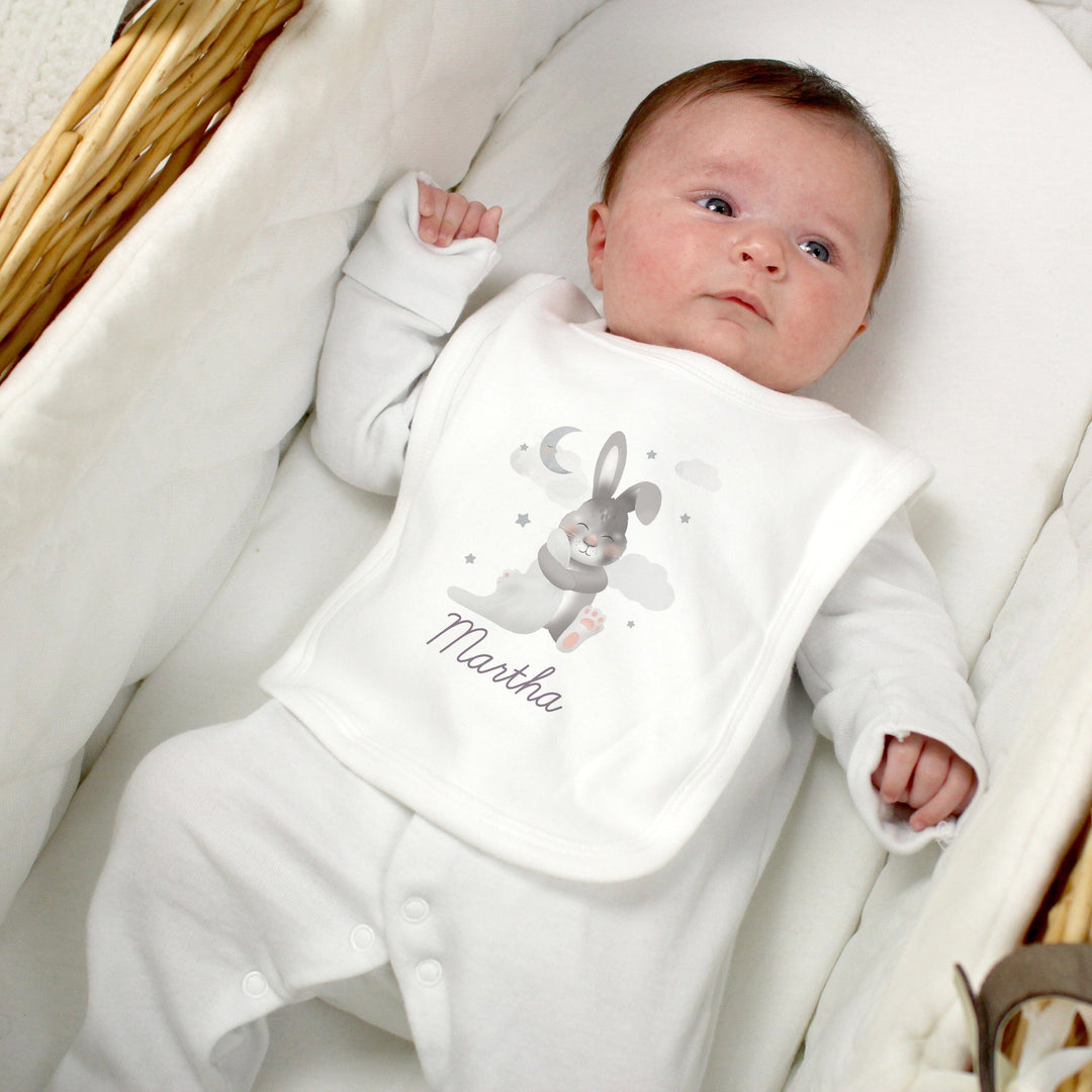Personalised Baby Bunny Bib Bibs Mini Bee