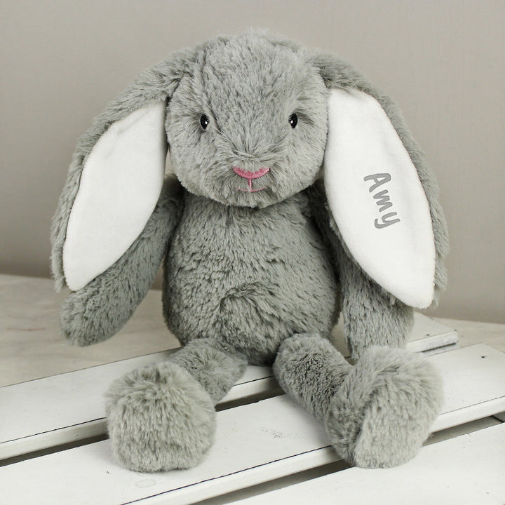 Personalised Bunny Rabbit Soft Toy Baby Activity Toys Mini Bee