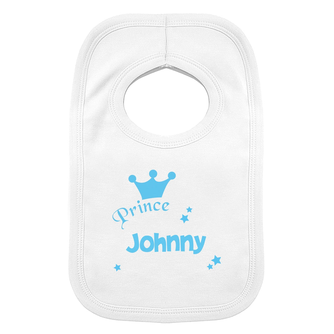 Personalised Prince Bib Bibs Mini Bee