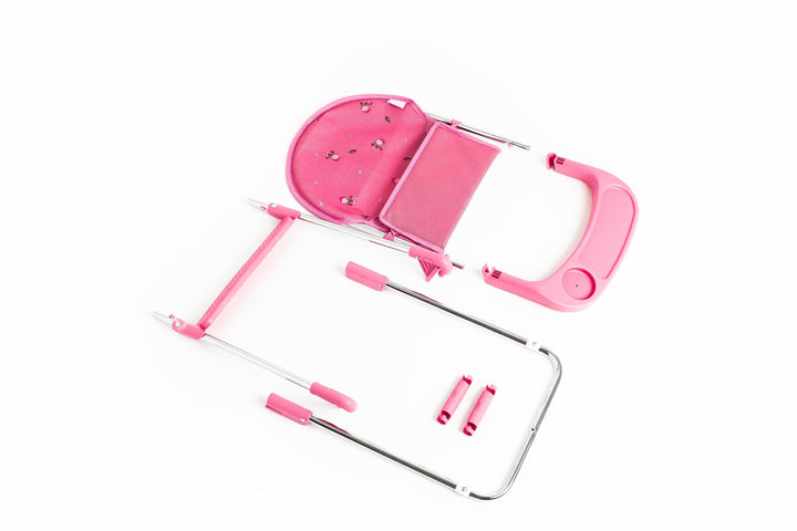 Roma Darcie Pink Dolls Highchair Dolls Pram Accessories Roma