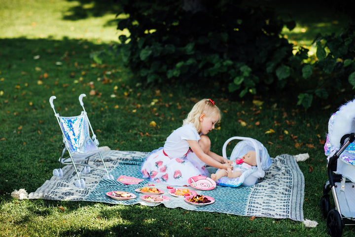 Roma Polly Car Seat Dolls Pram Accessories Roma