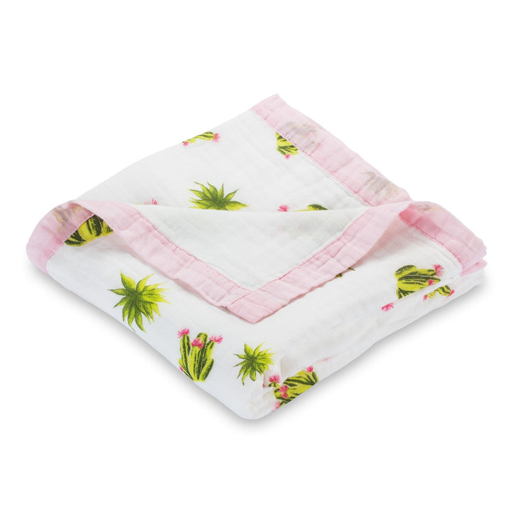 Stuck On You – Bamboo Succulent Quilt Swaddling Blankets LollyBanks 