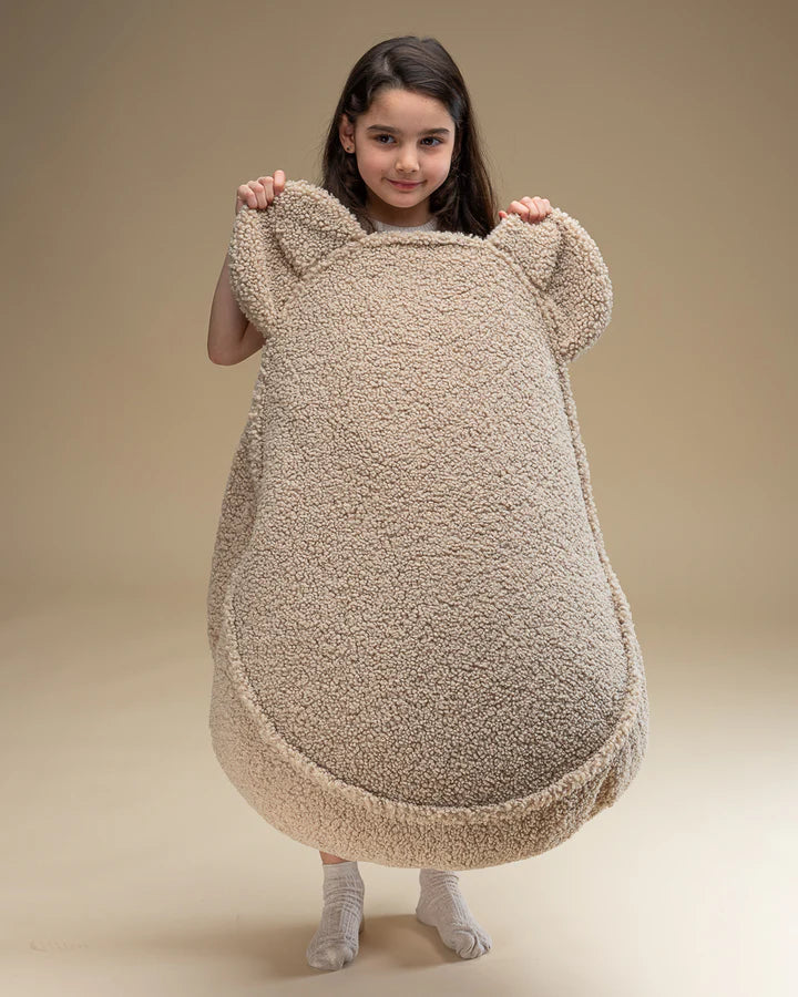 Wigiwama Biscuit Bear Beanbag Chair Bean Bag Chair Wigiwama