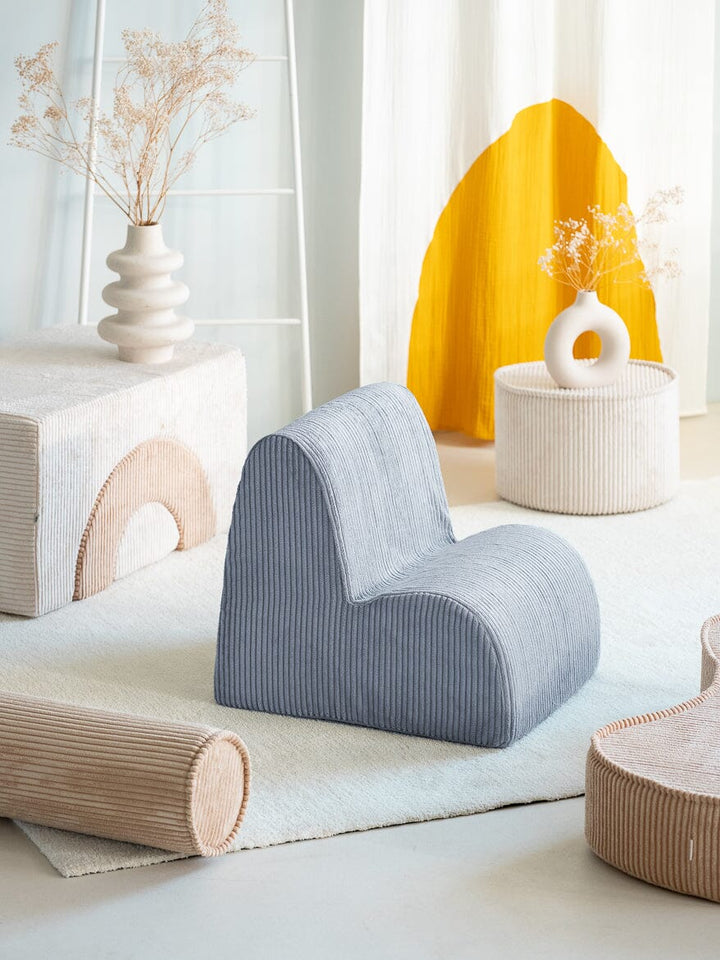 Wigiwama Blueberry Blue Cloud Chair Floor Chairs Wigiwama