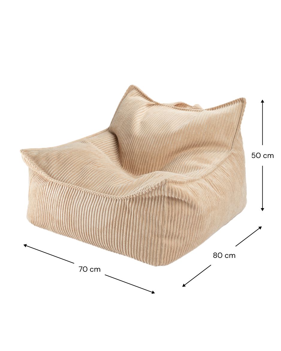 Wigiwama Brown Sugar Beanbag Chair Bean Bag Chair Wigiwama