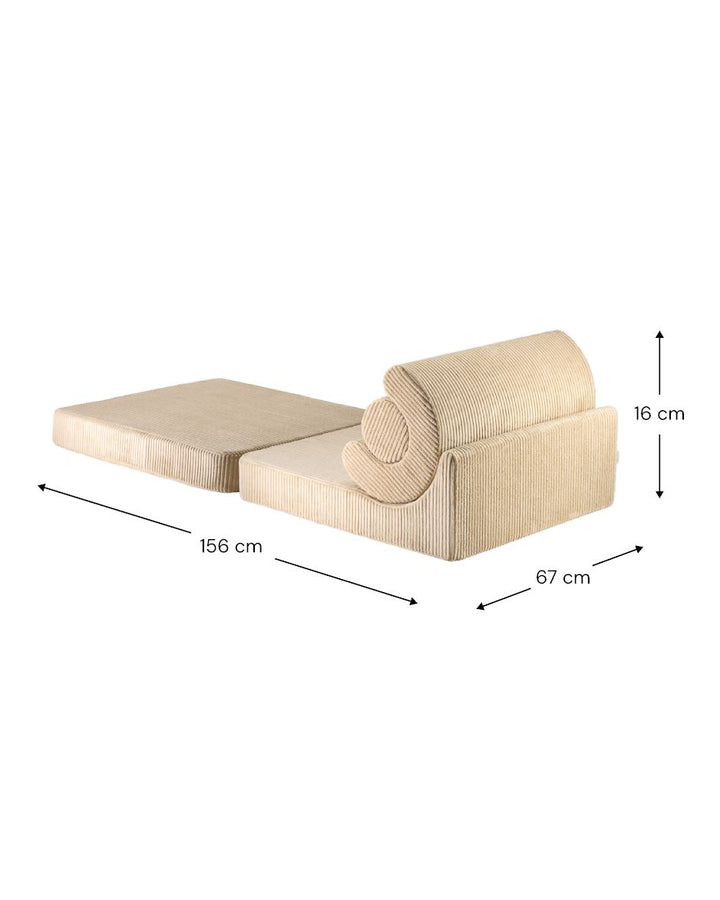 Wigiwama Brown Sugar Flipster Floor Chairs Wigiwama