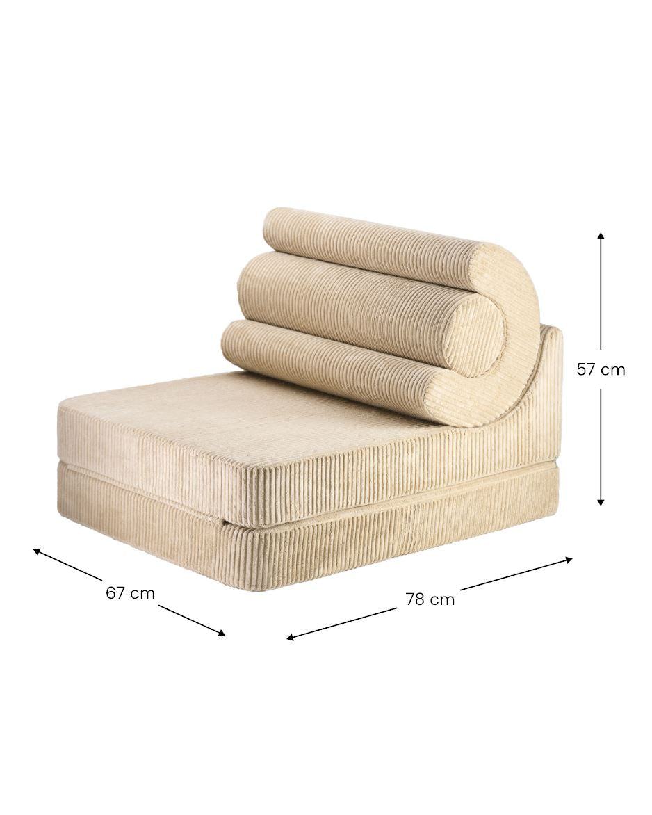 Wigiwama Brown Sugar Flipster Floor Chairs Wigiwama