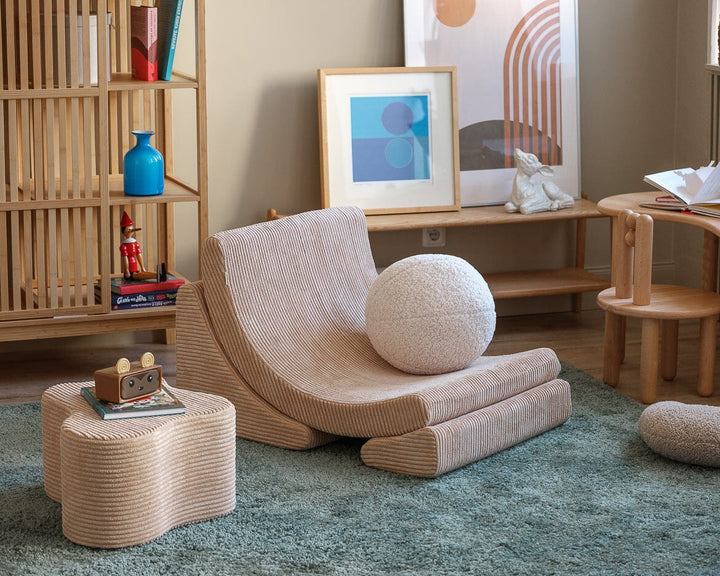 Wigiwama Brown Sugar Moon Chair Floor Chairs Wigiwama