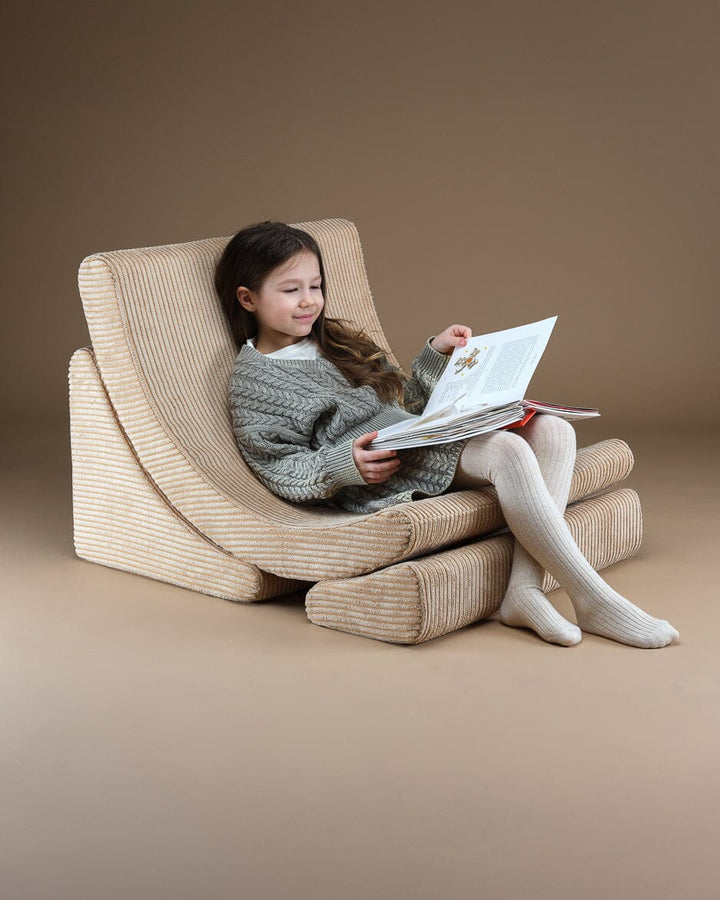 Wigiwama Brown Sugar Moon Chair Floor Chairs Wigiwama