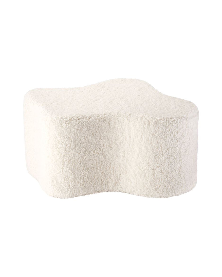 Wigiwama Cream White Cloud Pouffe Pouffe Wigiwama