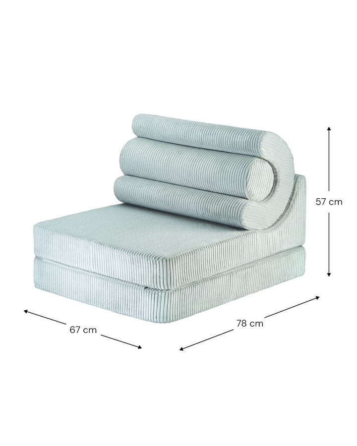 Wigiwama Peppermint Green Flipster Floor Chairs Wigiwama