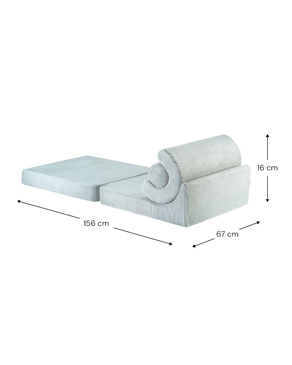 Wigiwama Peppermint Green Flipster Floor Chairs Wigiwama