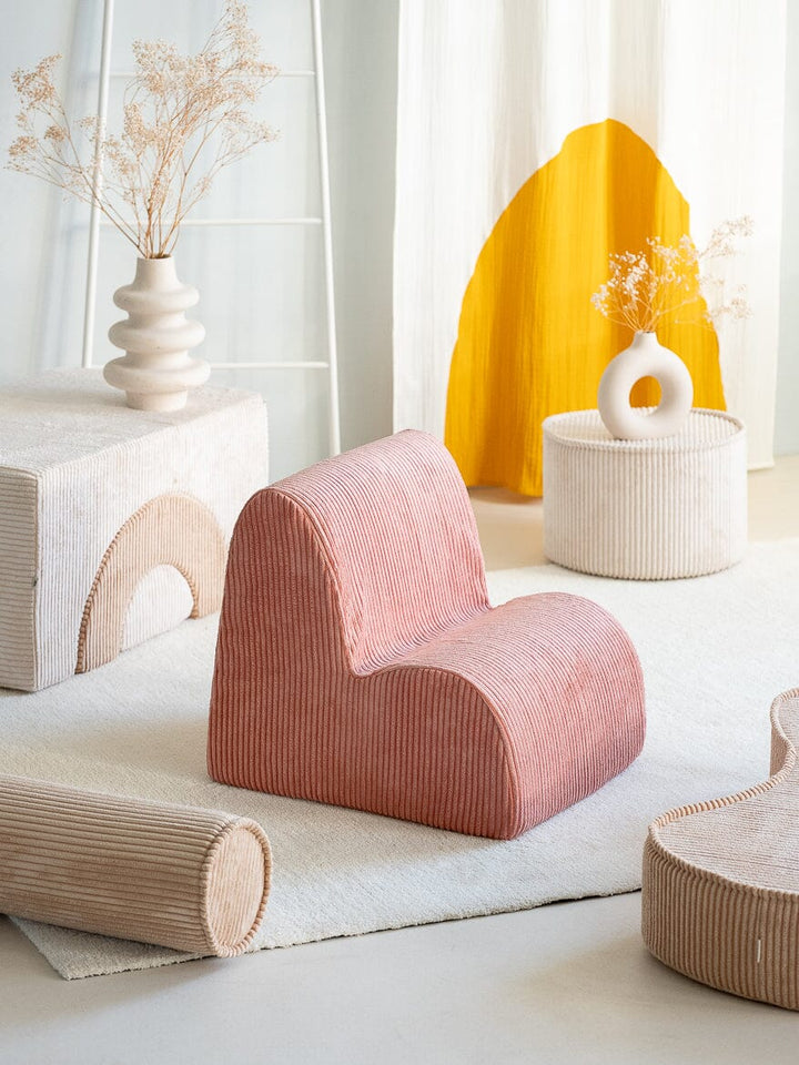 Wigiwama Pink Mousse Cloud Chair Floor Chairs Wigiwama