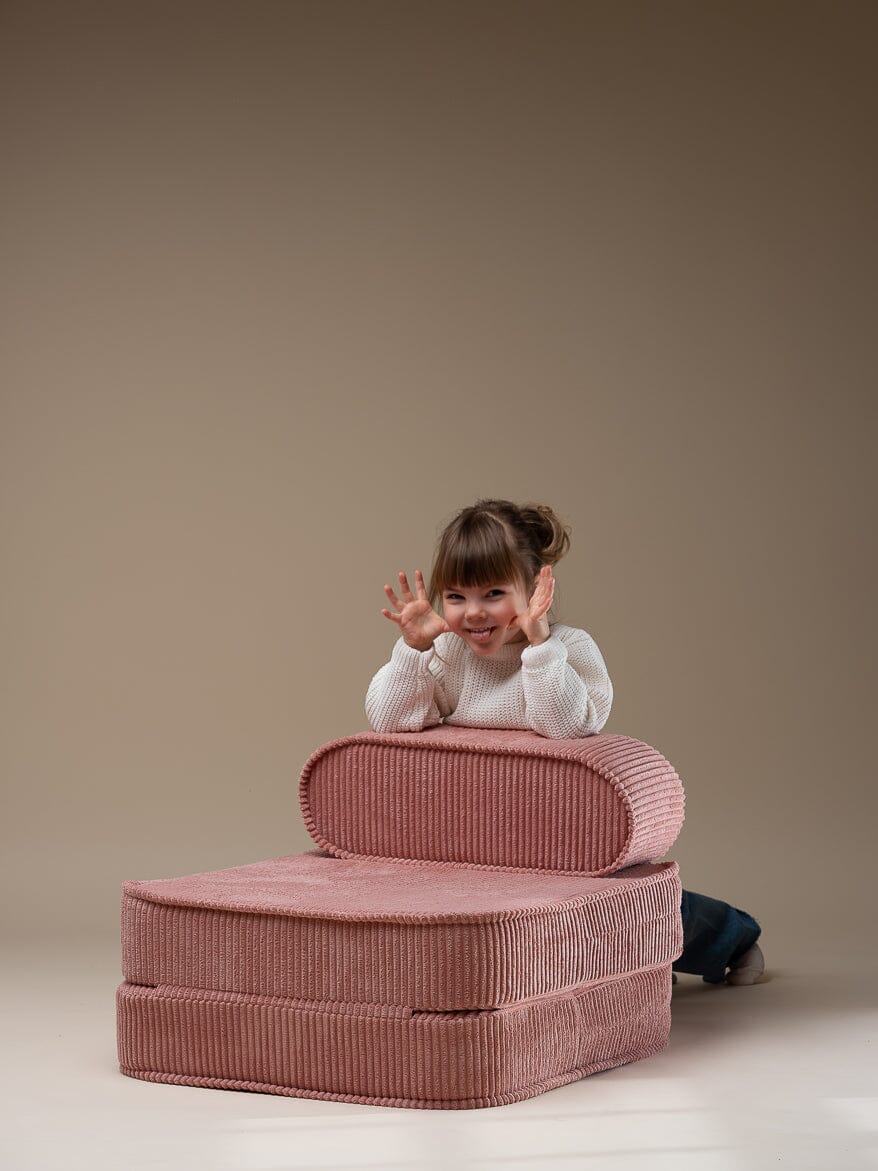 Wigiwama Pink Mousse Flip Chair Floor Chairs Wigiwama