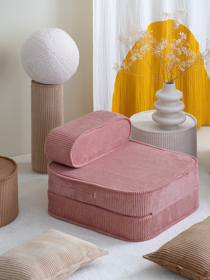 Wigiwama Pink Mousse Flip Chair Floor Chairs Wigiwama