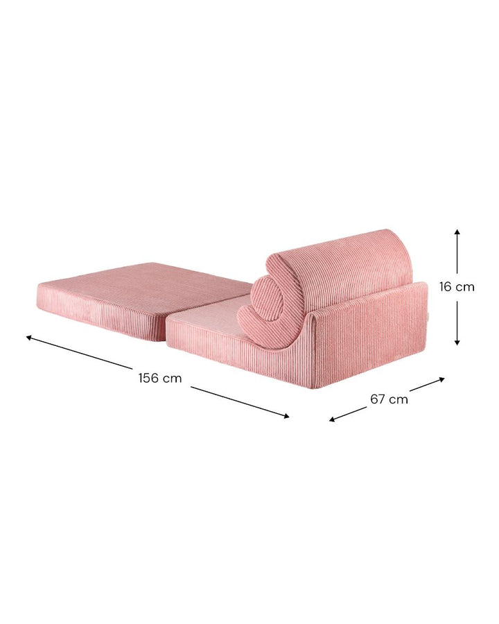 Wigiwama Pink Mousse Flipster Floor Chairs Wigiwama