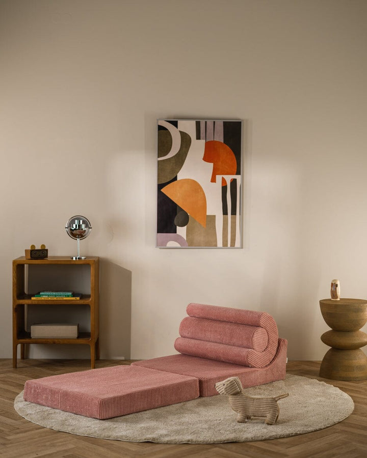 Wigiwama Pink Mousse Flipster Floor Chairs Wigiwama