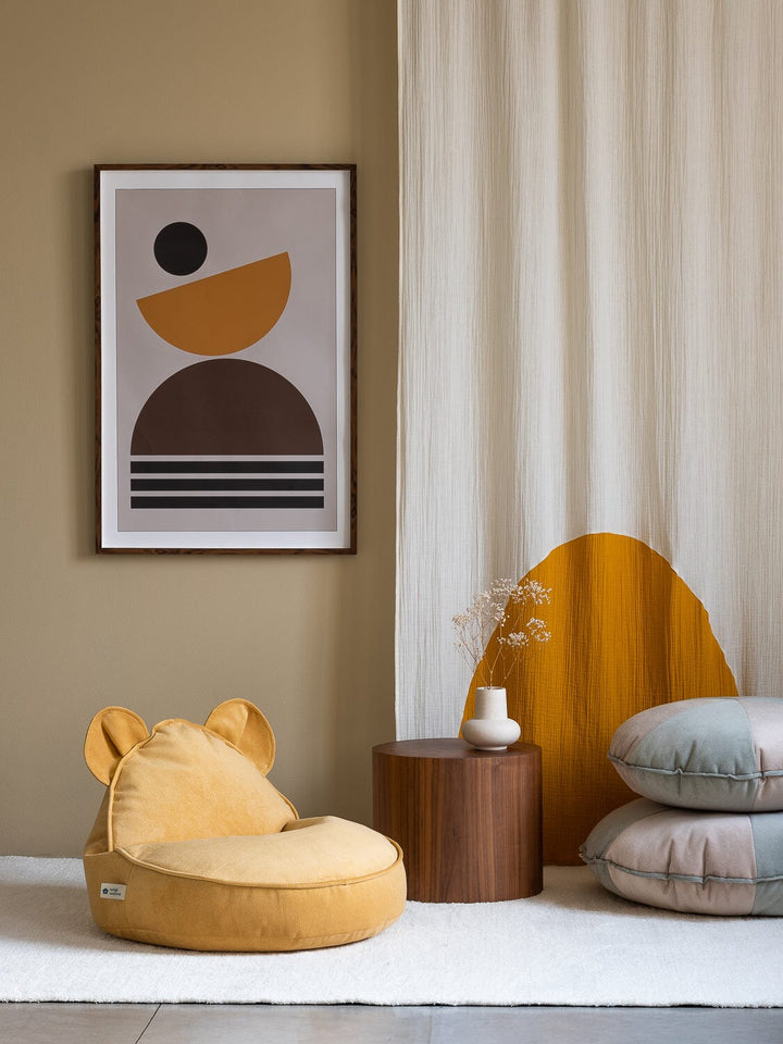 Wigiwama Salted Caramel Bear Beanbag Chair Bean Bag Chair Wigiwama