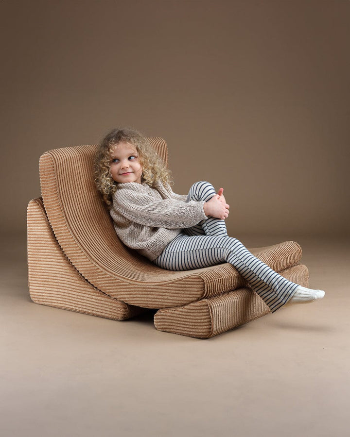Wigiwama Toffee Moon Chair Floor Chairs Wigiwama