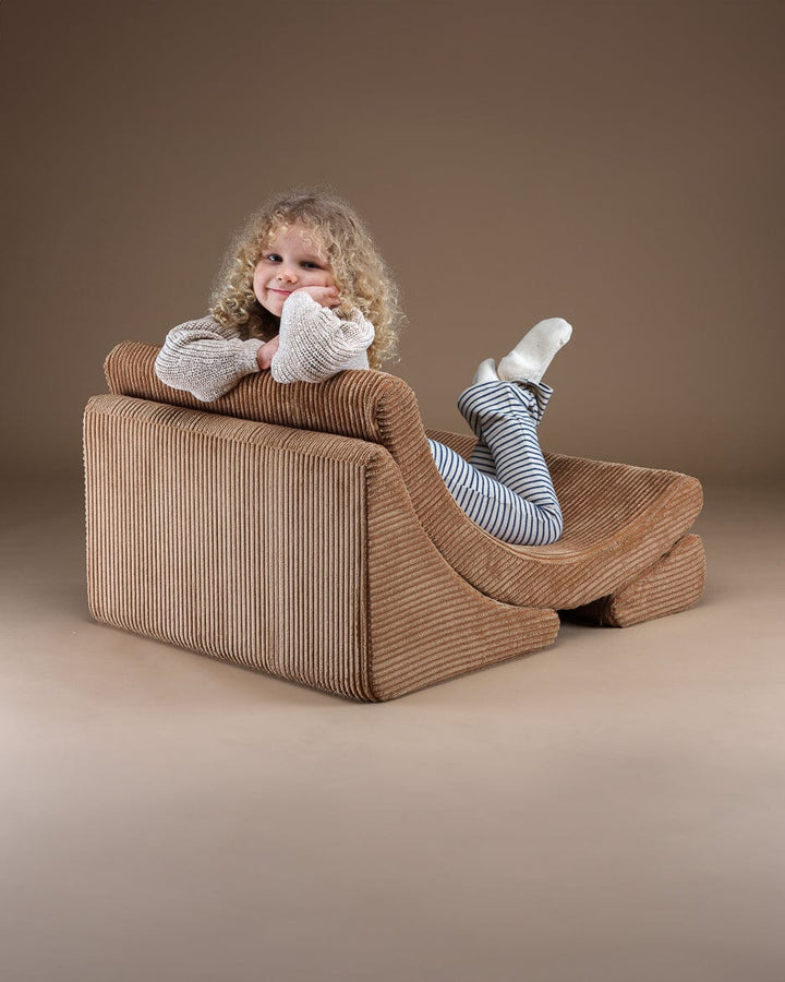 Wigiwama Toffee Moon Chair Floor Chairs Wigiwama