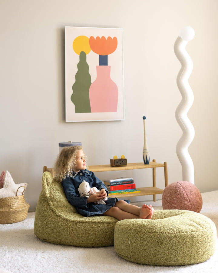 Wigiwama Round Ottoman