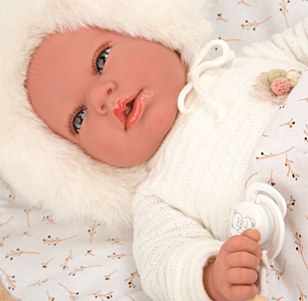 Arias Reborn Doll Alejandra with Carrycot Dolls Arias 